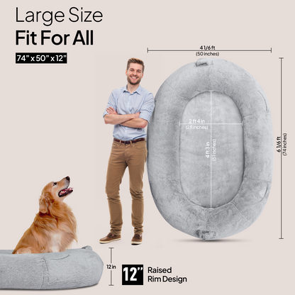 WOZOKE HUMAN DOG BED