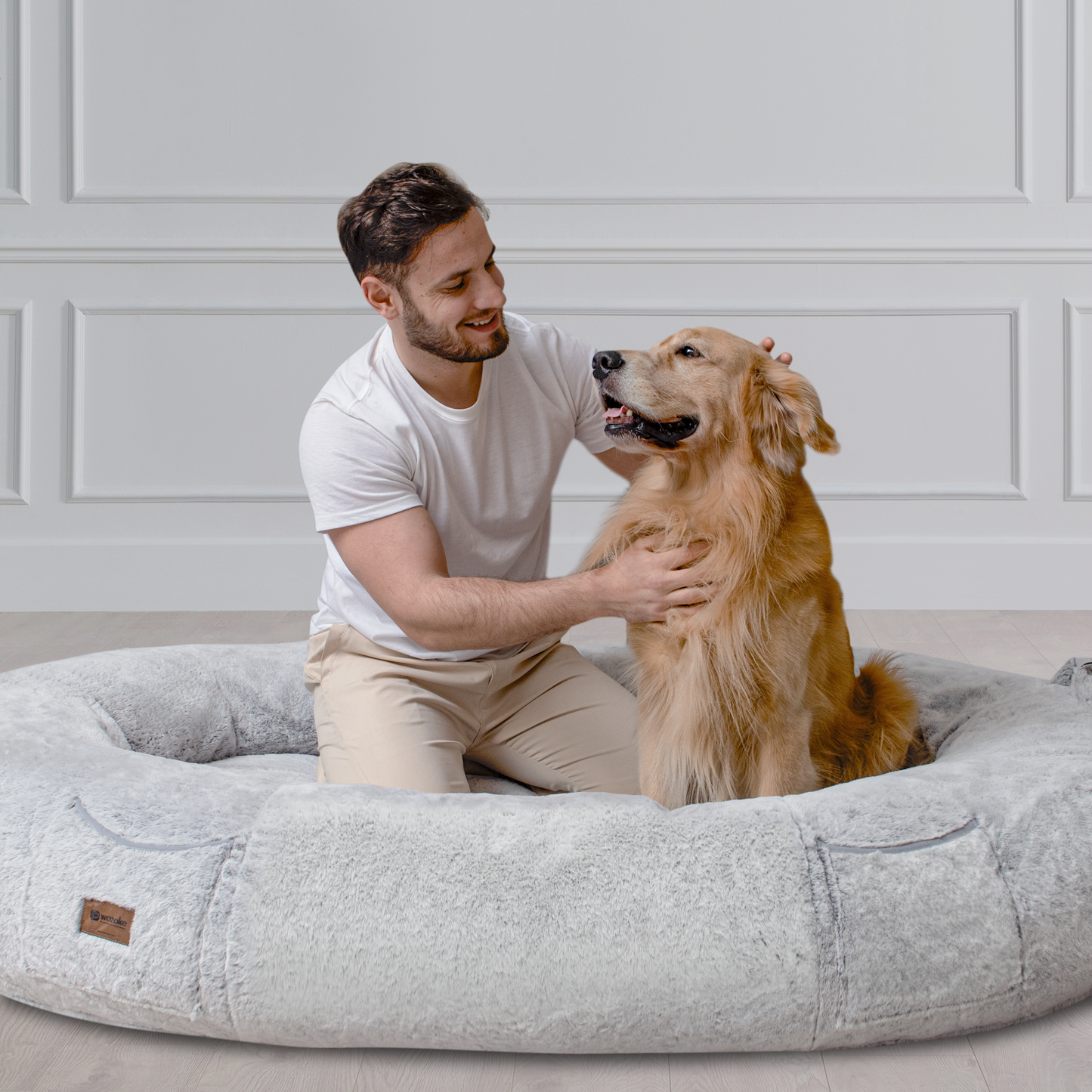 WOZOKE HUMAN DOG BED