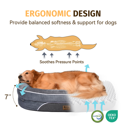 WOZOKE ORTHOPEDIC DOG BED